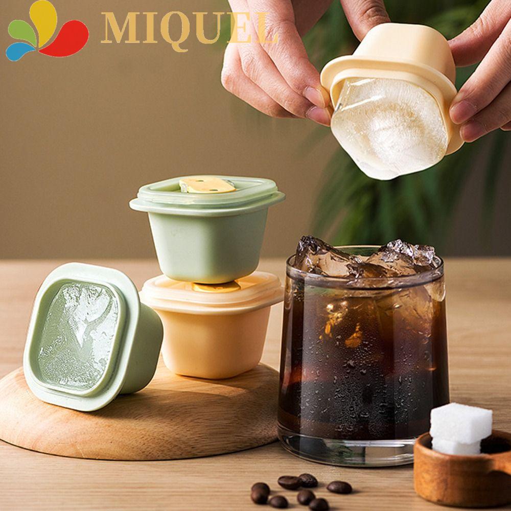 Khuôn Làm Đá / Sô Cô La Bằng Silicone Có Nắp Đậy Tiện Lợi Dành Cho Nhà Bếp