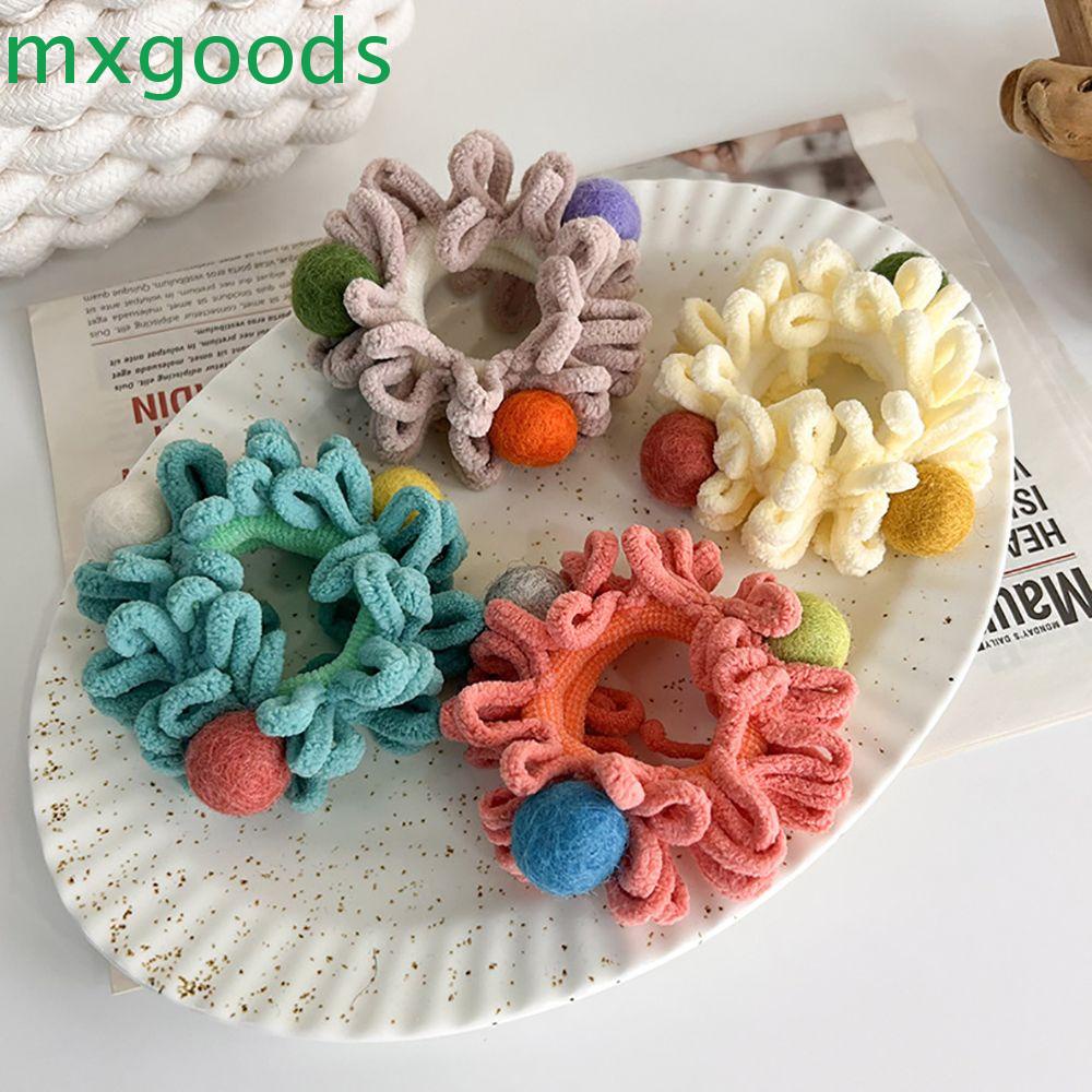 Dây Buộc Tóc Co Giãn Bản Rộng Phong Cách Hàn Quốc Cho Nữ