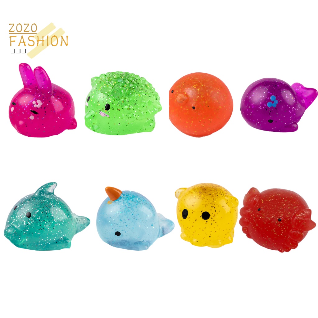 Đồ Chơi Nắn Bóp Siêu Nhẹ Hình Thú Hoạt Hình Dễ Thương