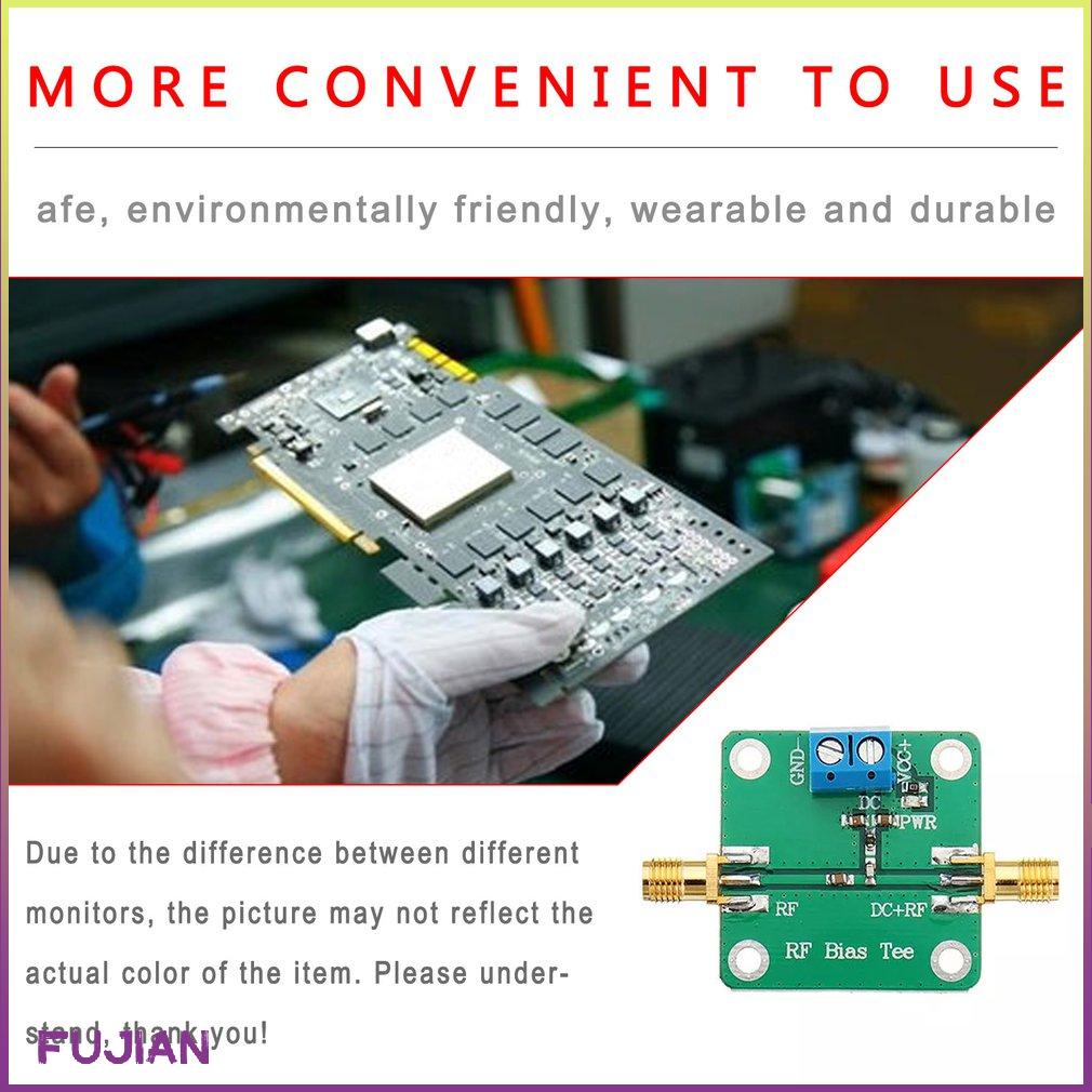 Dc Bias 10-6000Mhz 6Ghz Rf Tee Broadband Microwave Blocker For Ham Radio Rtl Sdr Lna Low Noise Amplifier