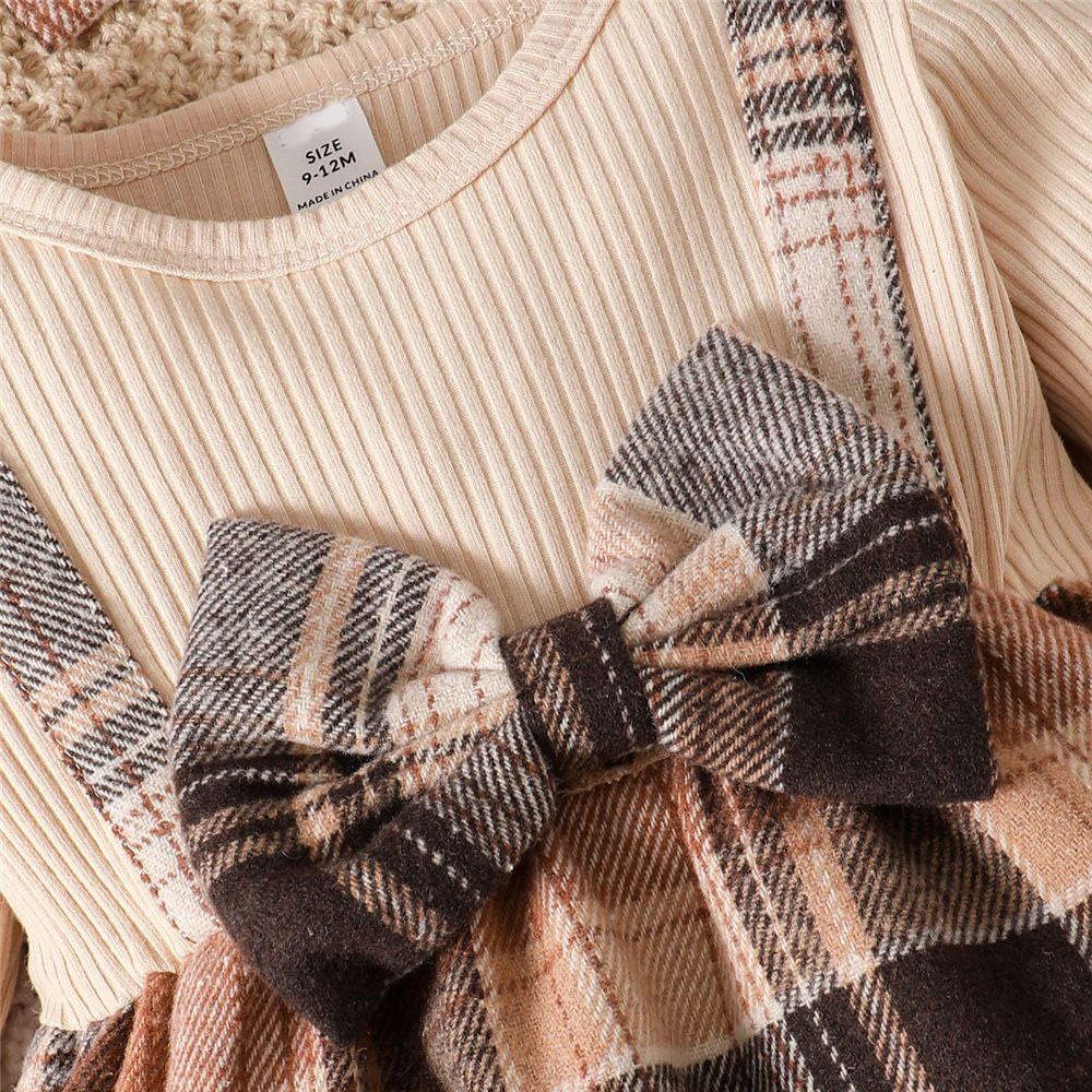 Đầm Chữ A Tay Dài Màu Trơn Kèm Băng Đô Cài Tóc Thời Trang Mùa Hè Xinh Xắn Cho Bé Gái 0-3 Tuổi