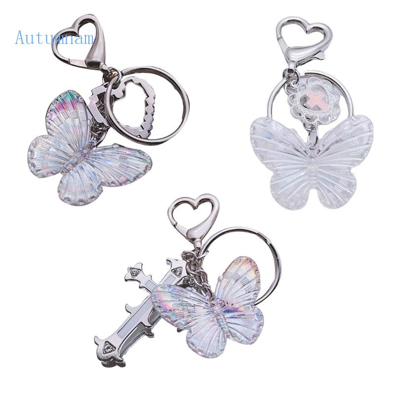 Móc Khóa Hình Bướm Dễ Thương Ngọt Ngào Cho Nữ