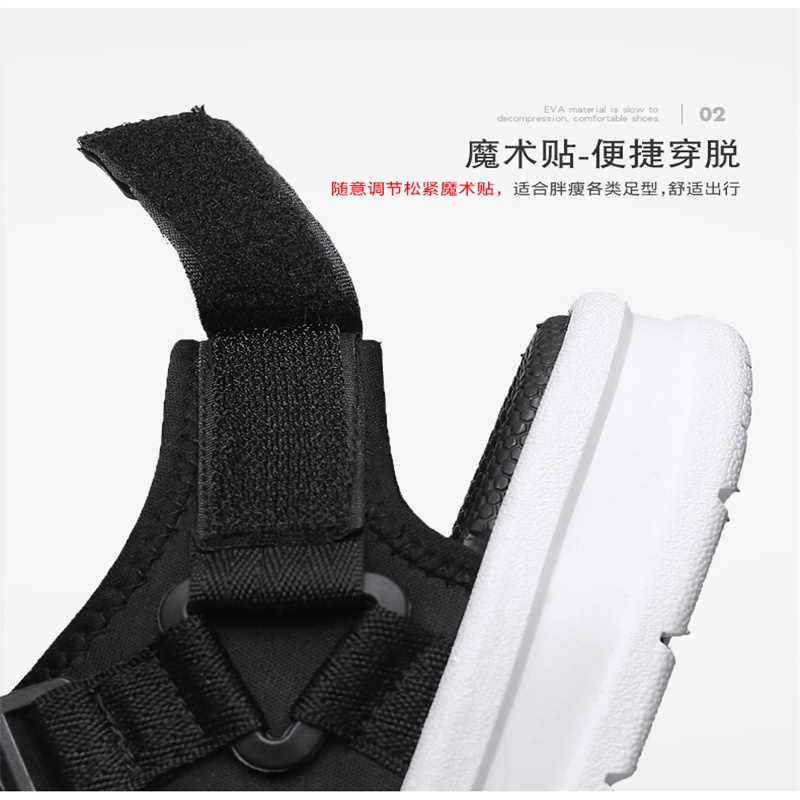 Giày Sandal Cao Su Đế Dày Phong Cách Hàn Quốc Thời Trang Đi Biển Mùa Hè Mới Cho Nam