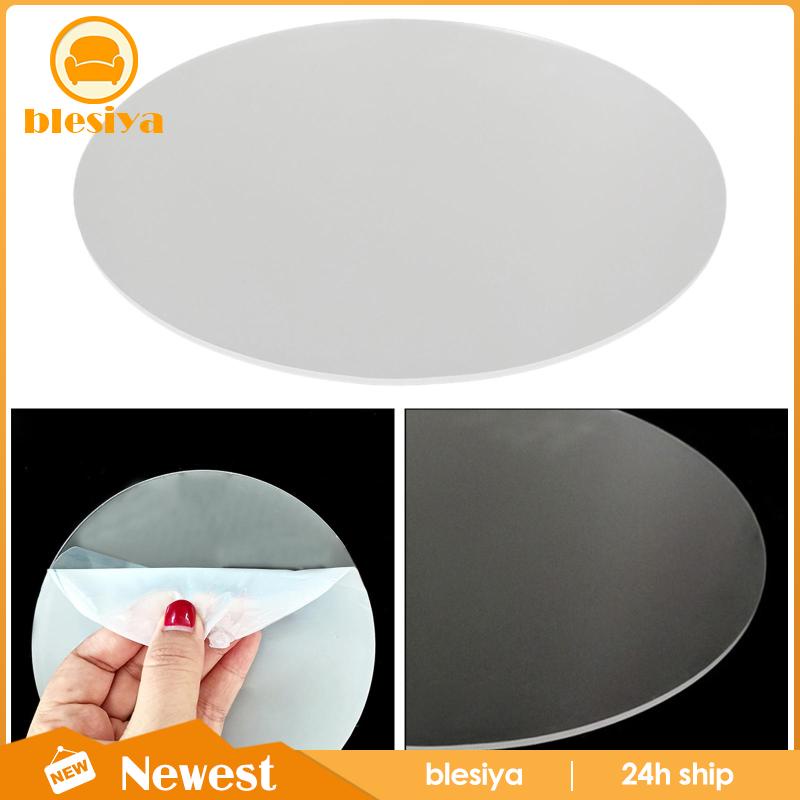 Đĩa Tròn Bằng Acrylic Dùng Nướng Bánh Tráng Miệng Tái Sử Dụng Tiện Lợi