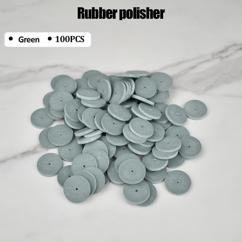 Bộ 100 Miếng Silicone Đánh Bóng Răng 4 Kiểu