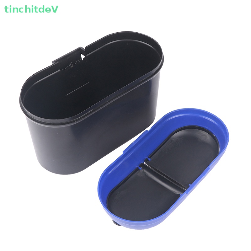 Thùng Rác Dạng Nhấn Hình Vuông Màu Đen Chống Bụi Cho Xe Hơi