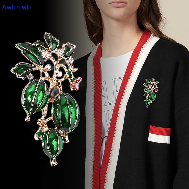 Ghim Cài Áo Hình Trái Cây Thời Trang Dành Cho Nữ Mới