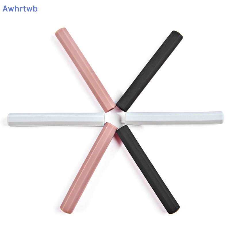 Set 3 Nắp Đậy Cọ Vẽ Trang Trí Móng Tay Nghệ Thuật Mới