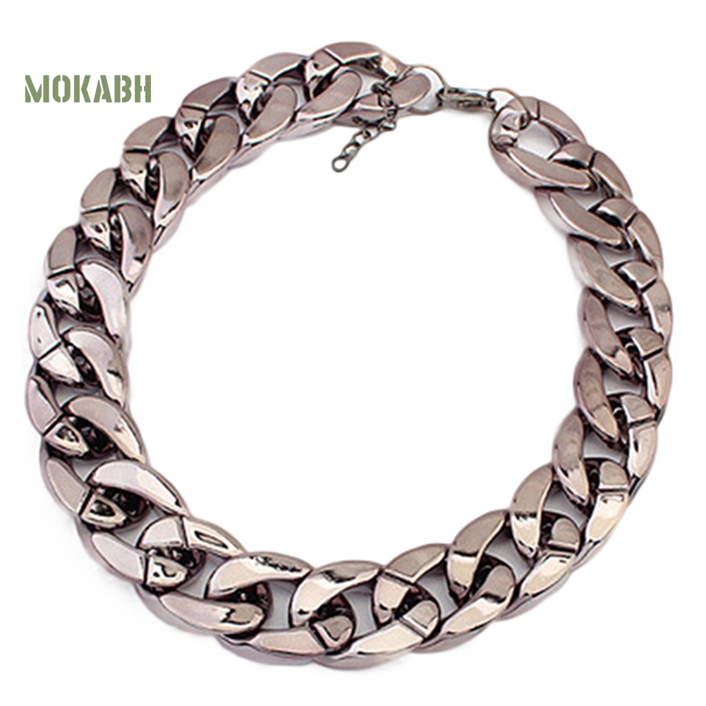 Vòng Cổ Choker Dây Xích Đơn Giản Dễ Phối Đồ Phong Cách Punk Phá Cách Dành Cho Nữ