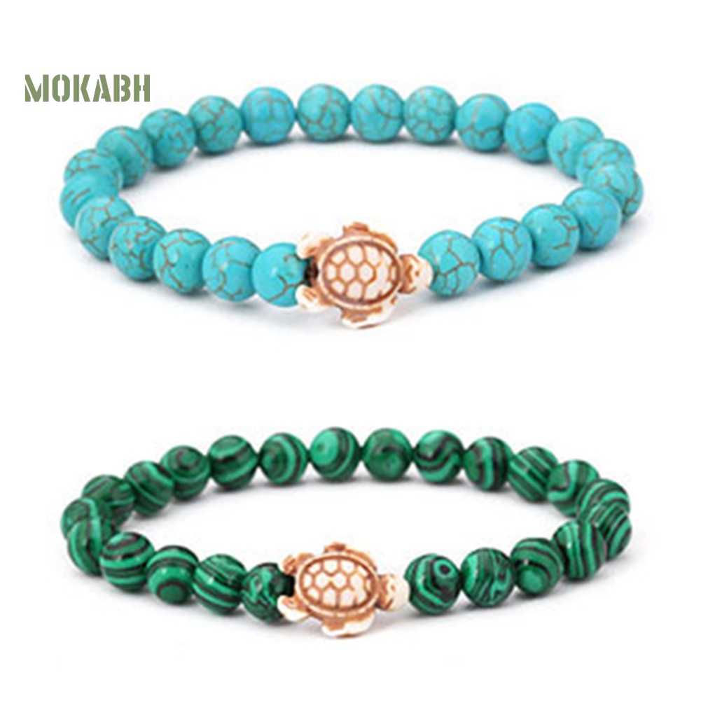 Vòng Tay Chuỗi Hạt Đá Tự Nhiên Thời Trang Cho Nam Và Nữ