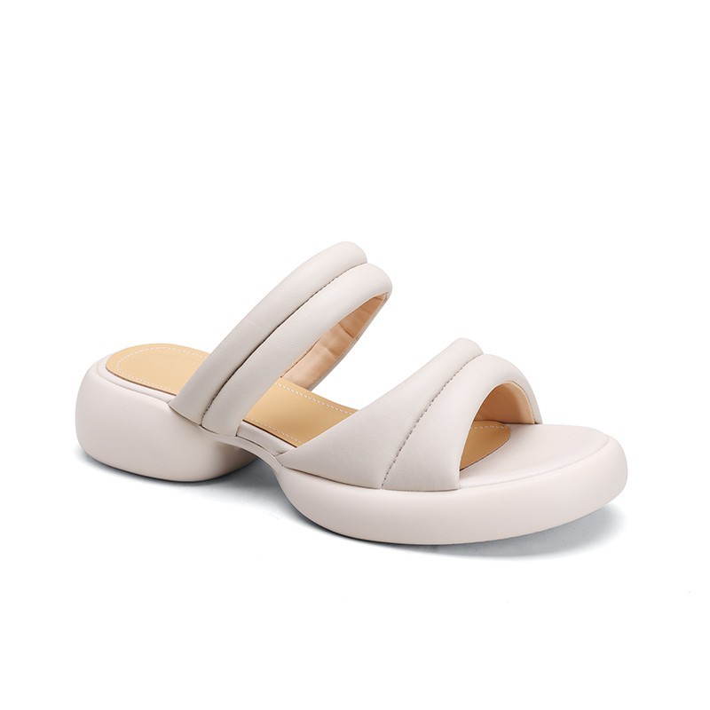 Tóc Thẳng Của Nhà Máy Duoya ~ [Hàng Có Sẵn] Được Khuyến Nghị Bởi Nhà Máy ~ Nhìn Tuyệt VờiDép Sandal Đế Dày Bằng Da Thật Mềm Mại Thời Trang Cho Nữ Giao Hàng Miễn Phí