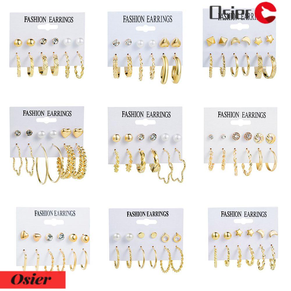 1 Bộ Khuyên Tai Dáng Thả Thời Trang Dự Tiệc Cổ Điển Sáng Tạo Cho Bạn Gái