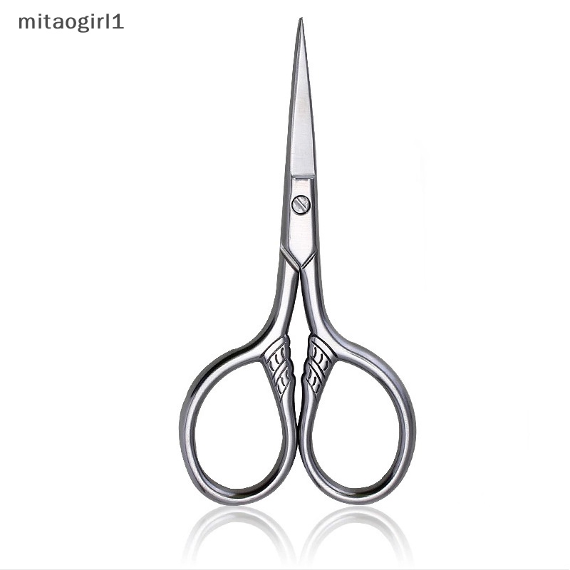 1 Kéo Cắt Tỉa Lông Mày / Lông Mi / Lông Mày Bằng Thép Không Gỉ mitaogirl1