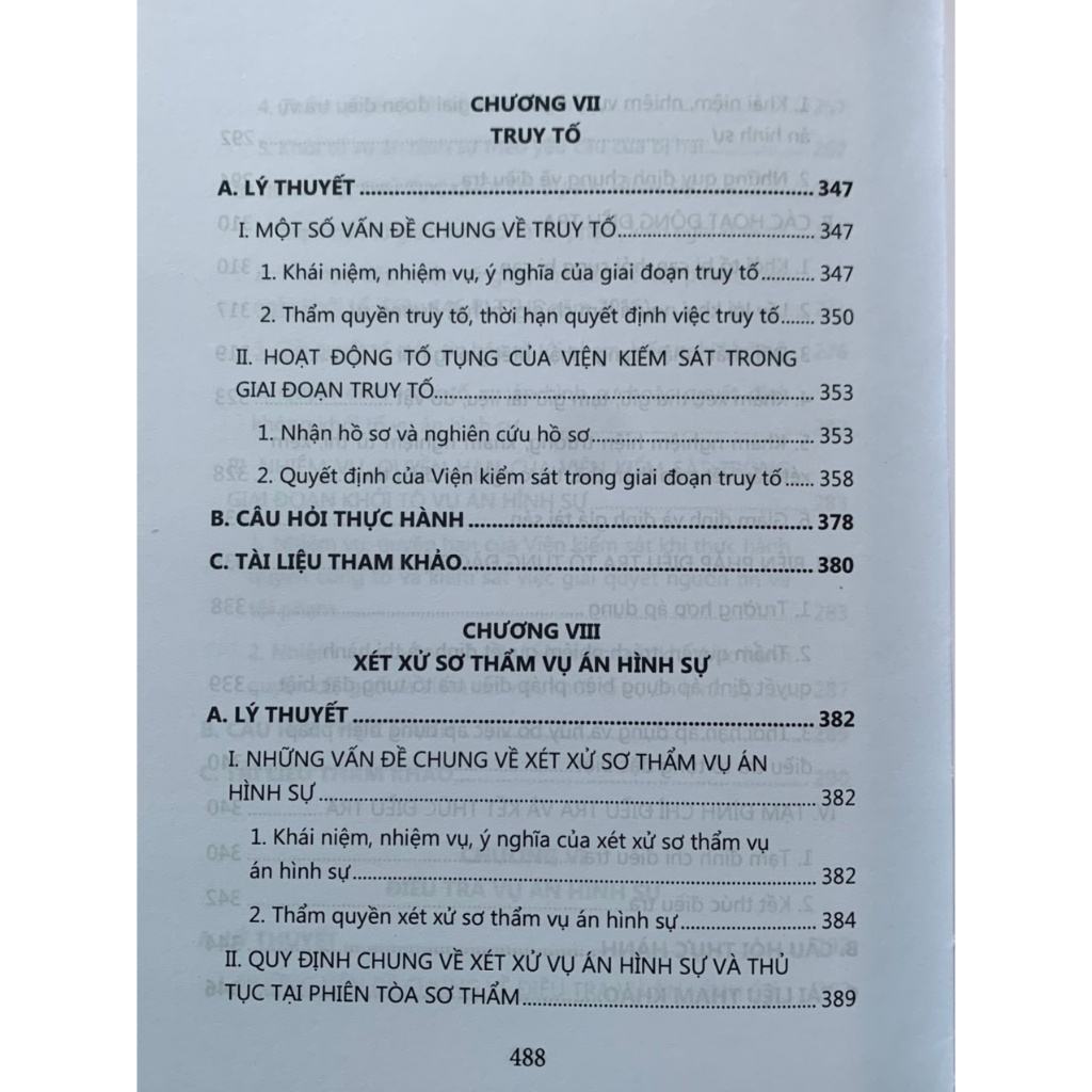 Sách Hướng dẫn môn học Luật tố tụng hình sự