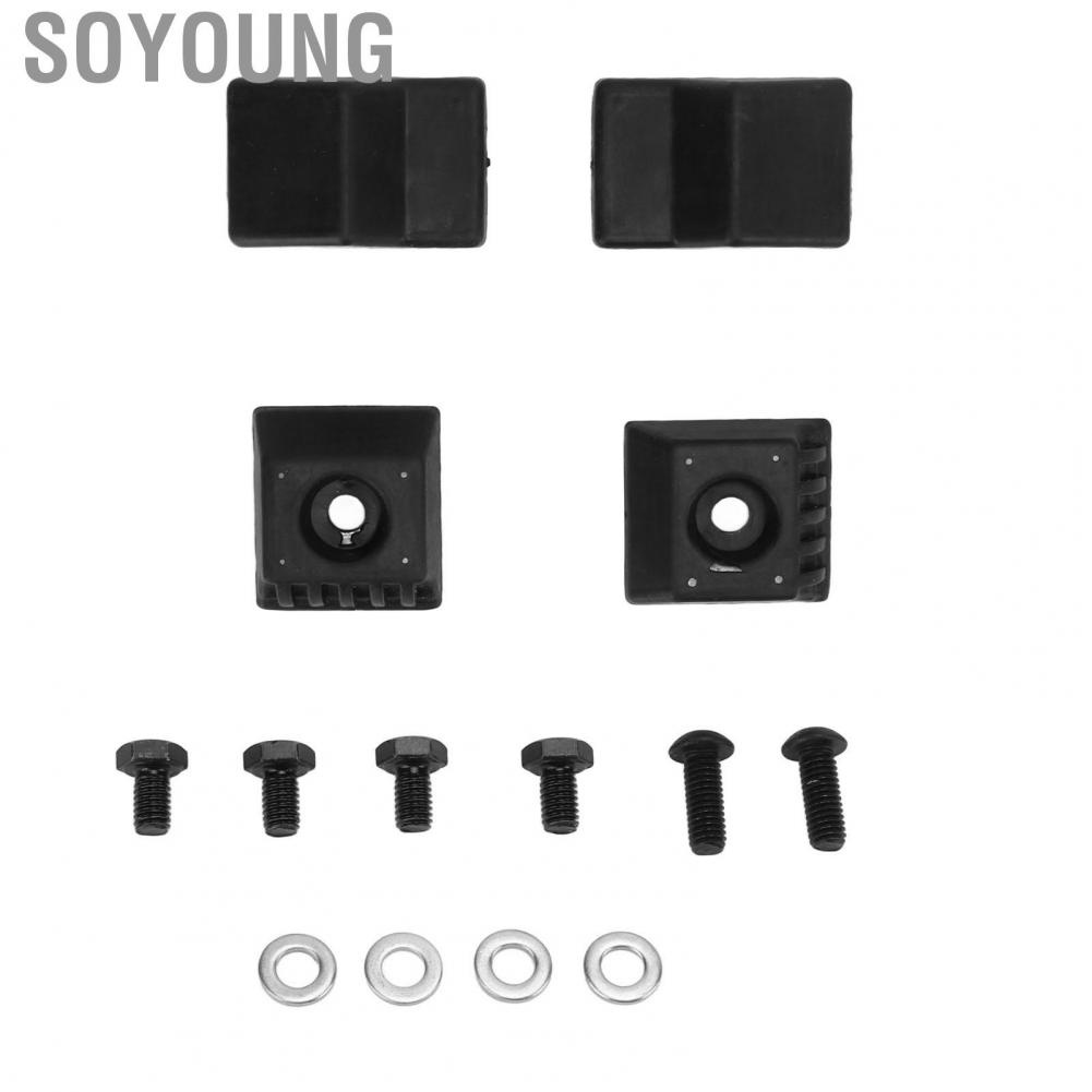 Soyoung Rear Trunk Stop Buffer  4pcs Strong Rustproof A1247580044 for Car