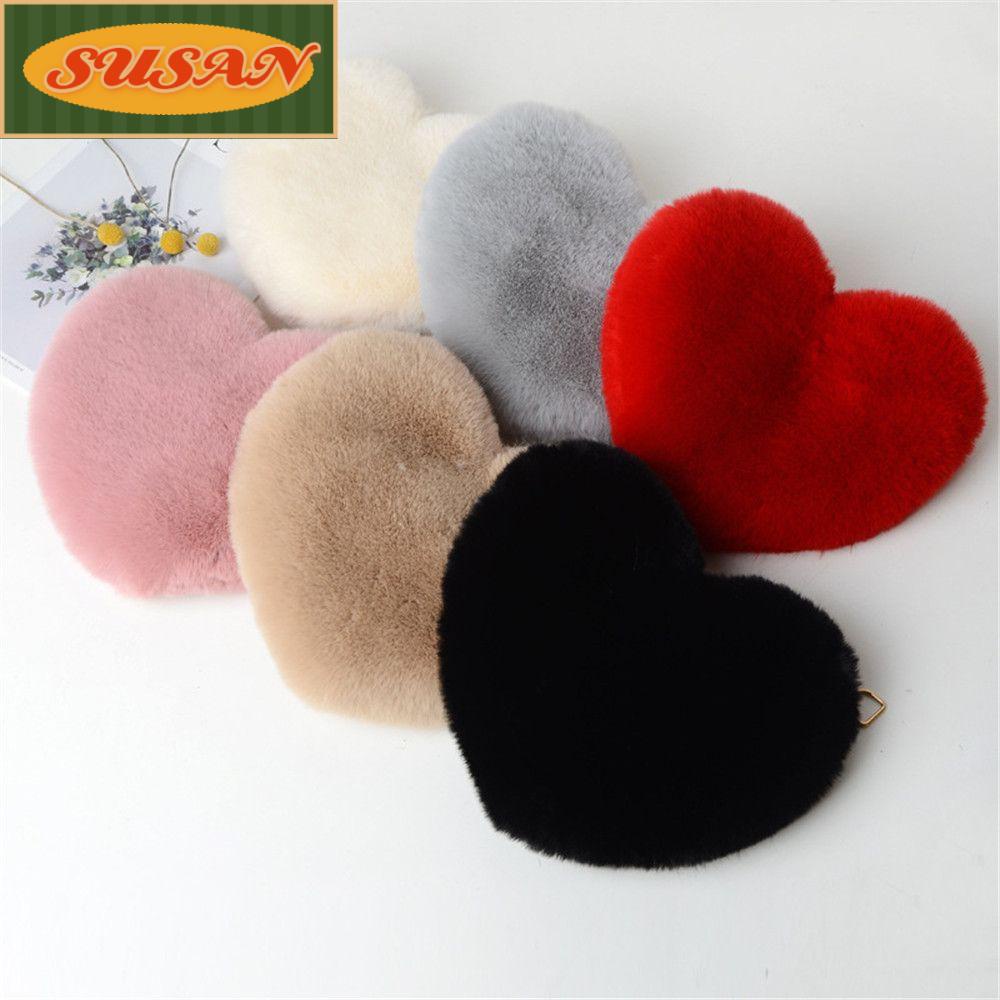 Túi Đeo Chéo Lông Mềm Thời Trang Cho Nữ