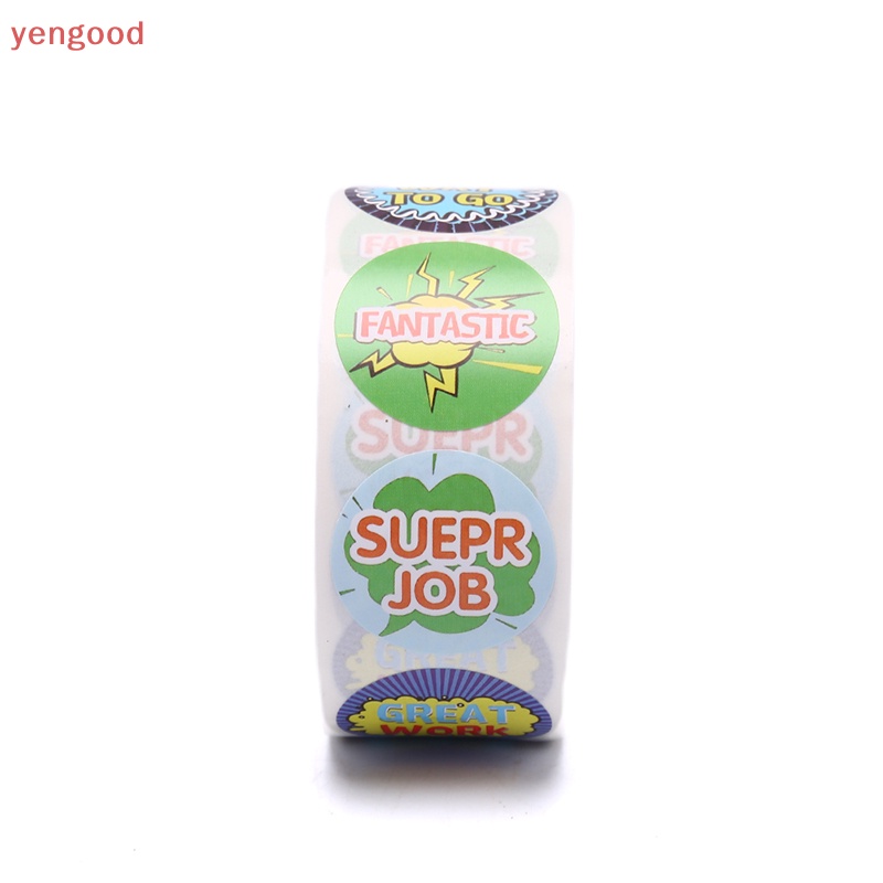 Cuộn 500 Miếng Dán Trang Trí Hình Trái Tim Dễ Thương