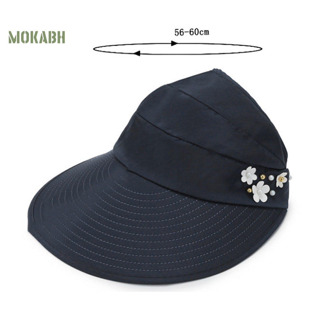 Mũ Lưỡi Trai Chống Nắng In Họa Tiết Hoa Lá Xinh Xắn Thời Trang Cho Nữ