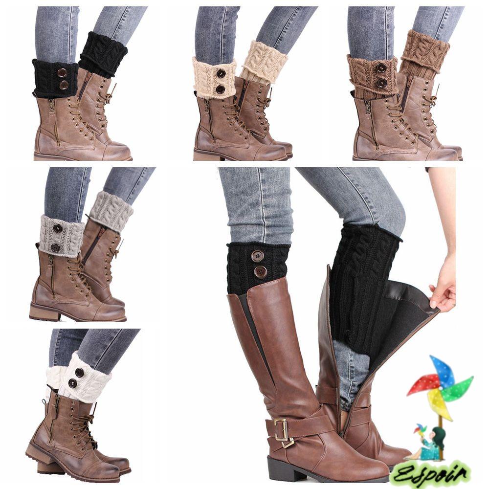 ESPO Tất Ống Chân Dệt Kim Giữ Ấm