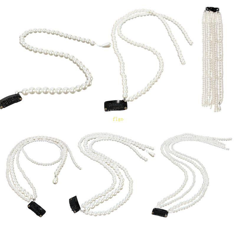 Kẹp Tóc Dạng Chuỗi Hạt Thời Trang