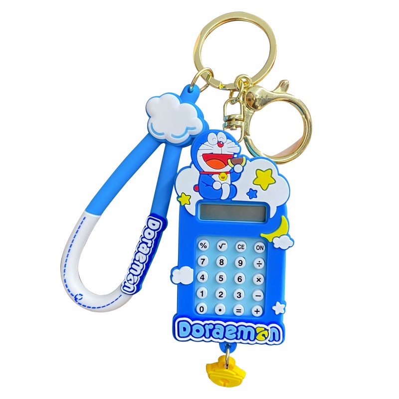 Móc Khóa Hình Máy Ảnh Doraemon Đầu To Dễ Thương