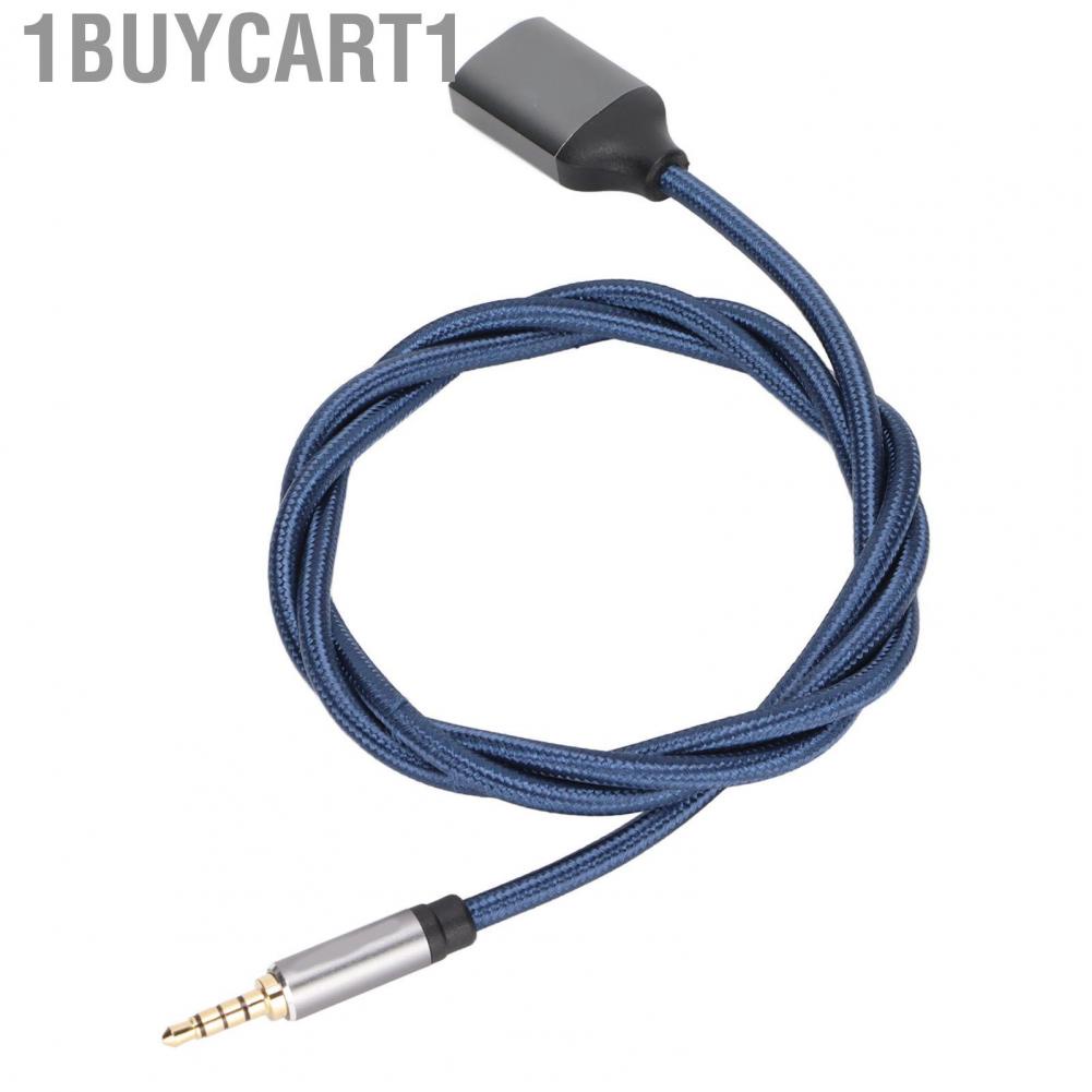 1buycart1 3.5mm Headset Adapter Splitter Professional Grade Clear