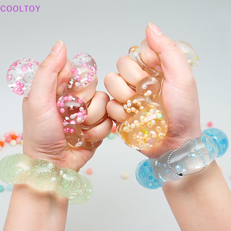 Cooltoy Đồ Chơi Vòng Tay Trong Suốt Đầy Màu Sắc Giảm Căng Thẳng Chống Căng Thẳng