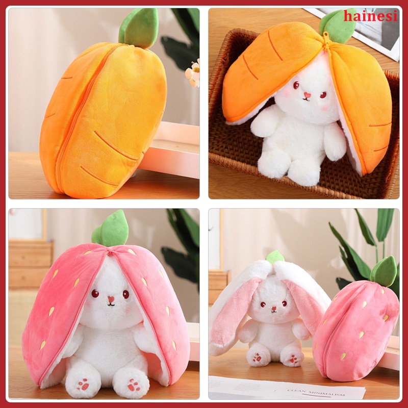 Set 2 Thỏ Nhồi Bông Hoạt Hình Dễ Thương