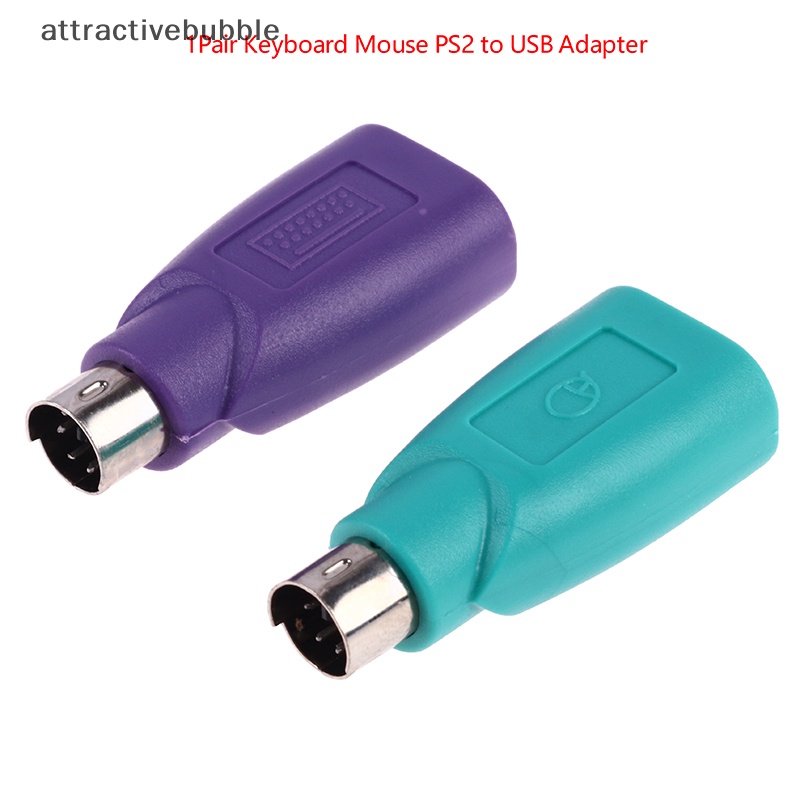 1 Cặp Đầu Chuyển Đổi Chuột Và Bàn Phím Máy Tính PS2 Sang PS / 2