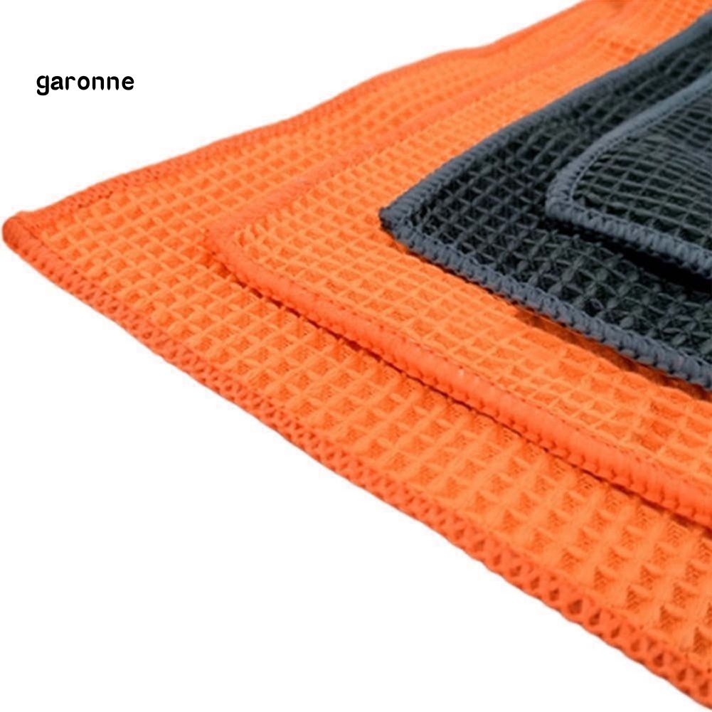 Khăn Lau Đánh Bóng Xe Hơi Bằng Sợi Microfiber Mềm Mại Tiện Dụng