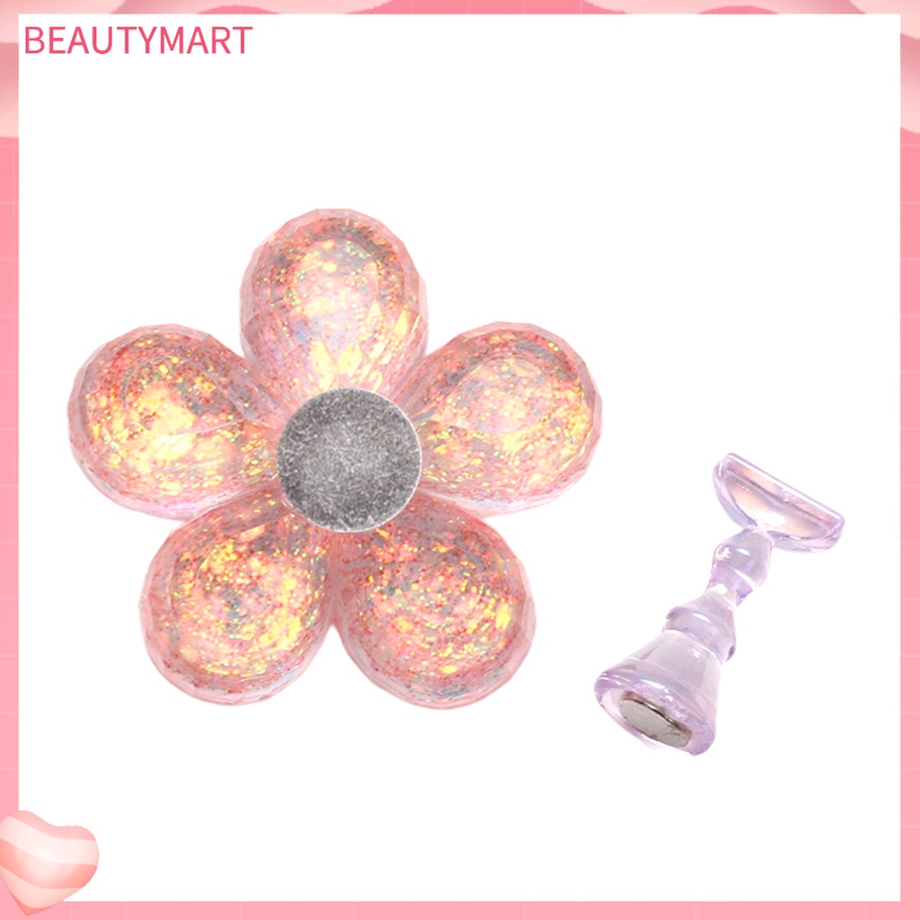 1 Bộ Giá Đỡ Móng Tay Giả Hấp Thụ ic Màu Sắc Sống Động Sáng Tạo DIY