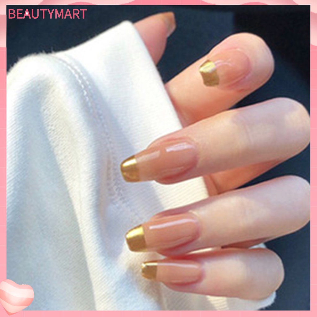 1 Bộ Miếng Dán Móng Tay Họa Tiết Dâu Tây Tinh Tế Thời Trang Cho Nữ