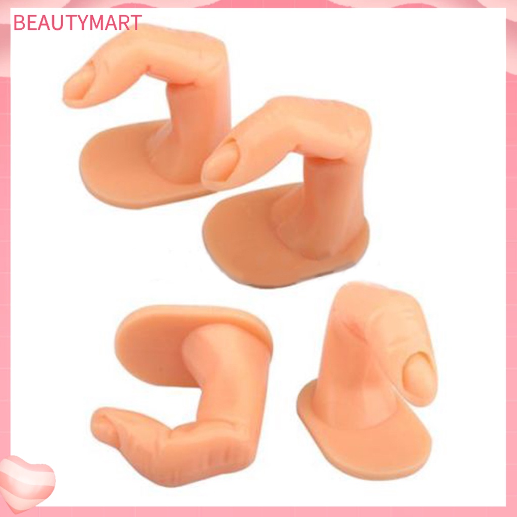 Set 5 Mô Hình Ngón Tay Giả Bằng Nhựa Hỗ Trợ Luyện Tập Làm Móng Nghệ Thuật