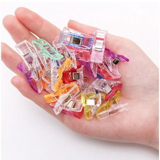 Kẹp cố định vải len sợi, cố định vải khi may máy (Set 5 cái)