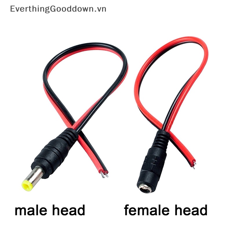 Cáp Nối DC 12V Dài 30cm Chuyên Dụng Cho CCTV Camera vn