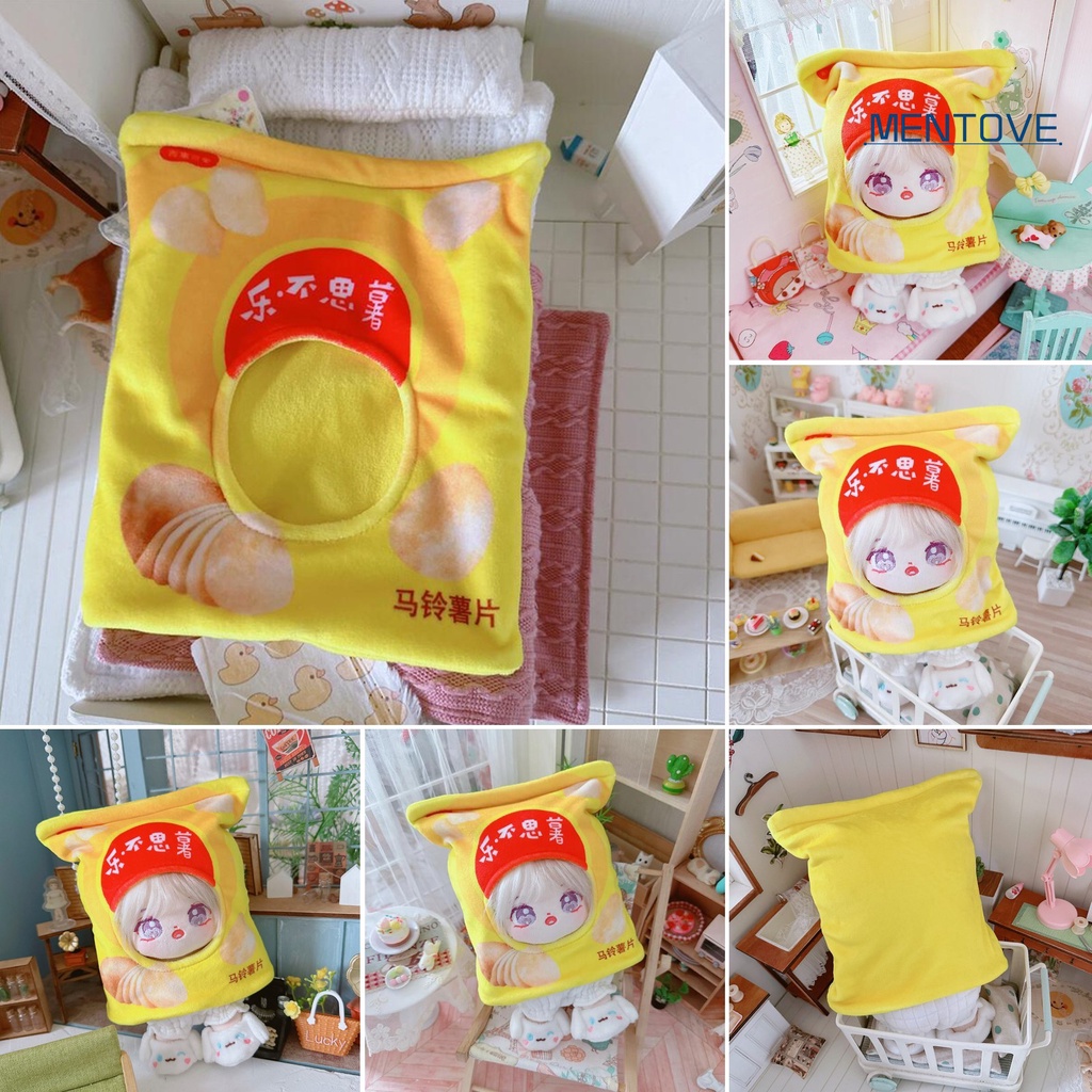 Búp Bê Nhồi Bông Hình Chip Khoai Tây Chiên 20cm Mềm Mại Đáng Yêu Cho Bé