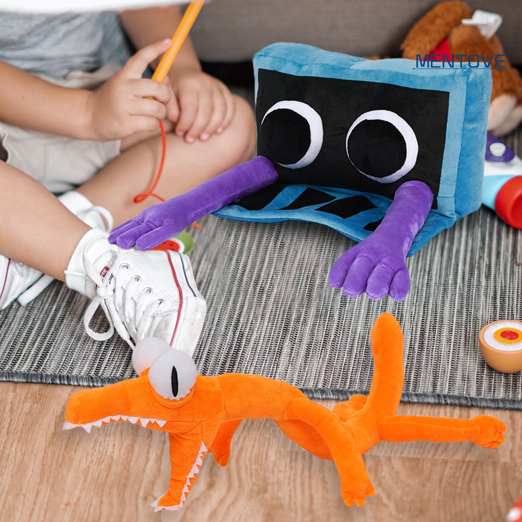 Búp Bê Nhồi Bông Hình Nhân Vật Hoạt Hình Cầu Vồng Trang Trí Nhà Cửa