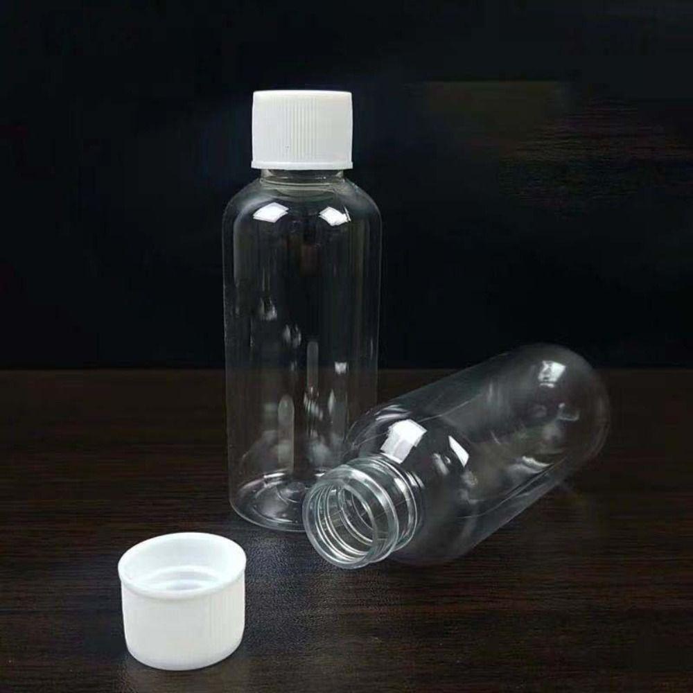 Set 10 Chai Nhựa Đựng Nước Ép 2 Oz 60ml Chống Rò Rỉ Tiện Dụng
