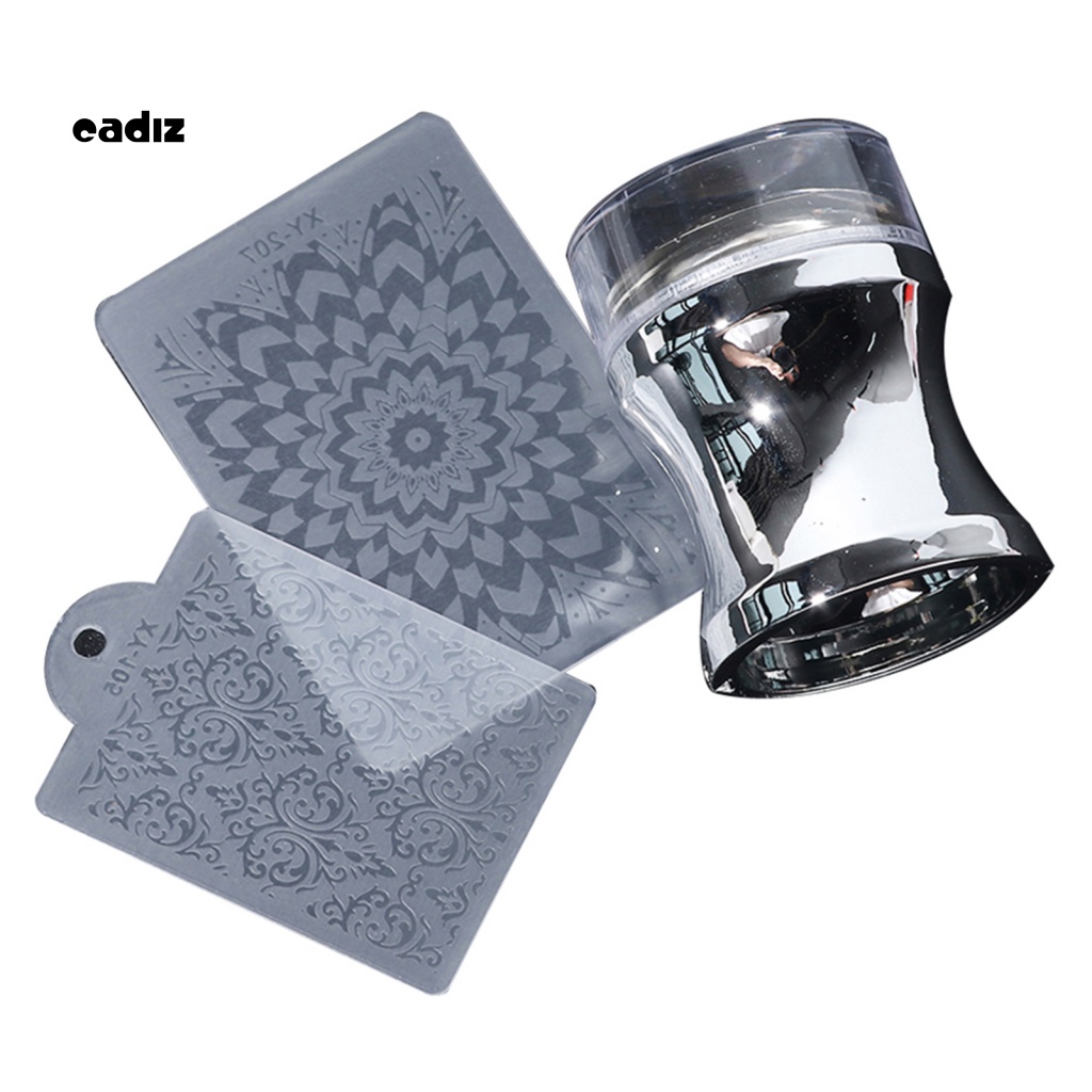 1 Bộ Con Dấu Trang Trí Móng Tay Nghệ Thuật Bằng ABS Chất Lượng Cao Nhiều Họa Tiết Khác Nhau Phong Cách Mới Dành Cho Gia Đình