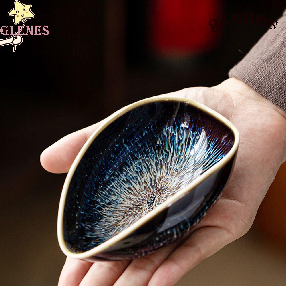 Muỗng Múc Trà Bằng Sứ Dáng Rộng Phong Cách Kung Fu Độc Đáo