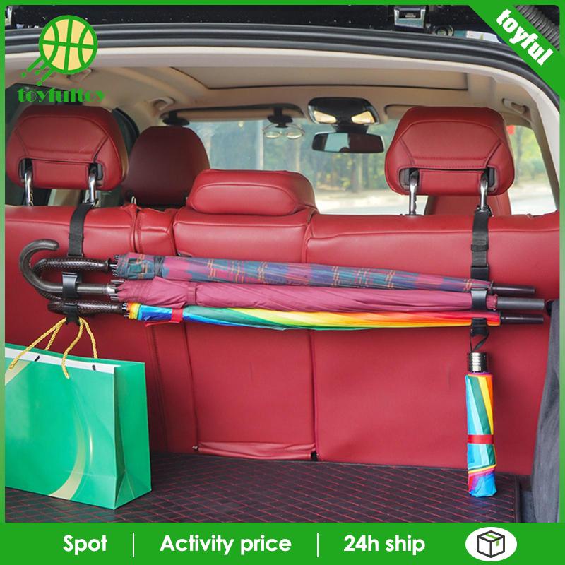 Bộ 2 Móc Treo Đồ Chơi Gắn Gối Tựa Đầu Xe Hơi Tiện Dụng