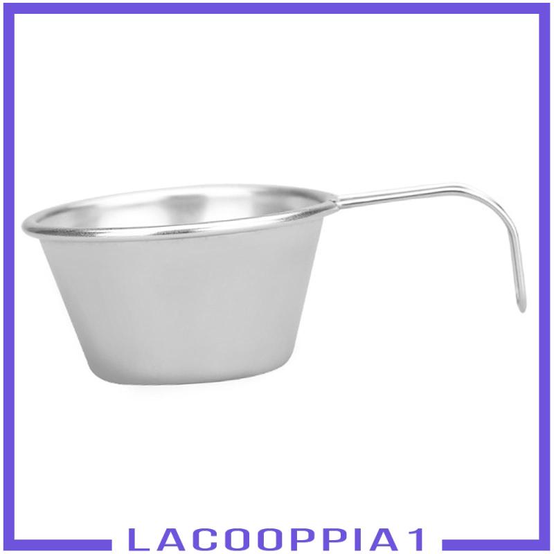 [Lacooppia1] Tô Đựng Thức Ăn Bằng Thép Không Gỉ Kích Thước Lớn Dùng Khi Đi Cắm Trại Ngoài Trời