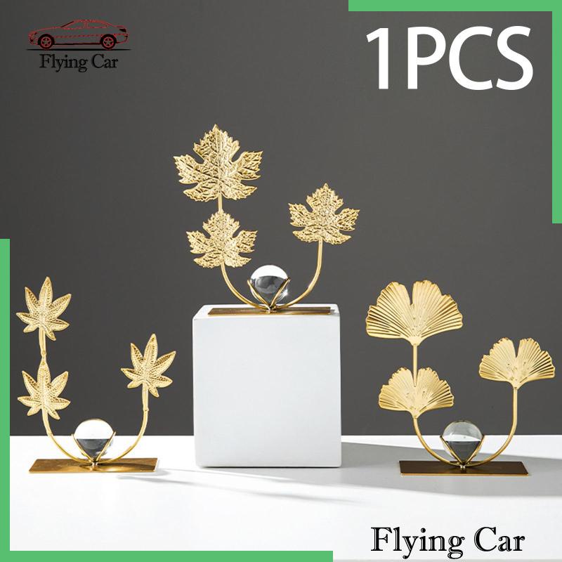 [Lzdjfmy2] Bức Tượng Lá Kim Loại hạn hán Hiện Đại Trang Trí Nhà Cửa