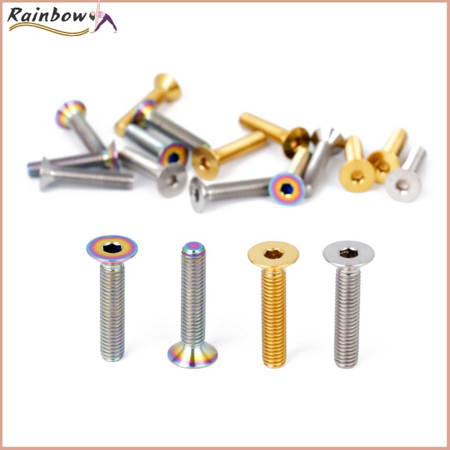 Ốc Vít Hợp Kim Titan TC4 / GR5 M6X10 / 15 / 20 / 25 / 30 / 35 Chuyên Dụng