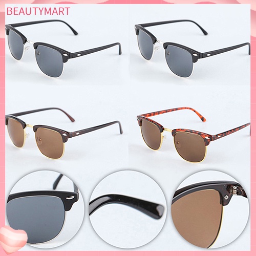 Kính Mát Bản Lớn Đính Đinh Tán Phong Cách Retro Cho Nam Nữ