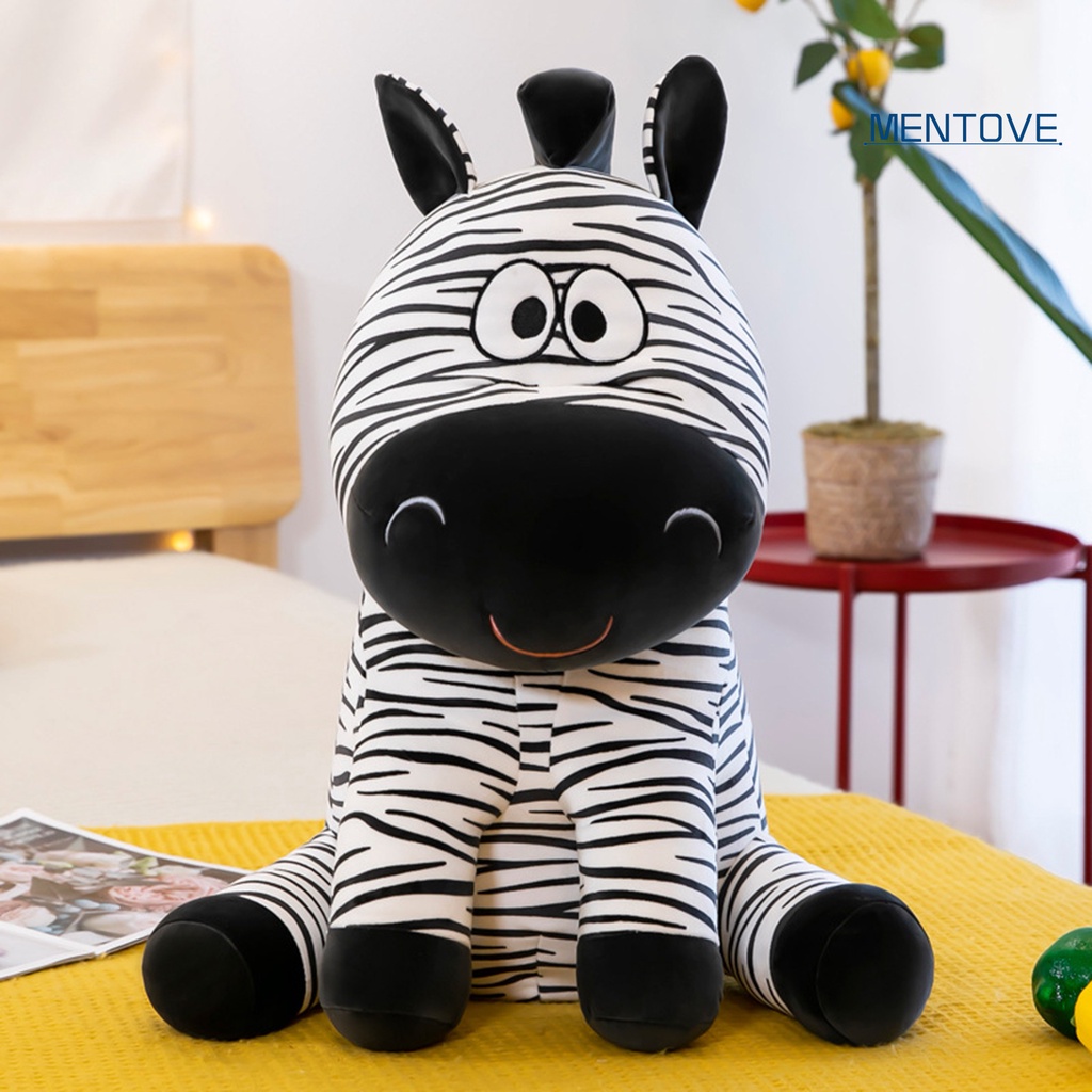 Thú Nhồi Bông Hình Ngựa Vằn Hoạt Hình Đa Năng Cao 40cm