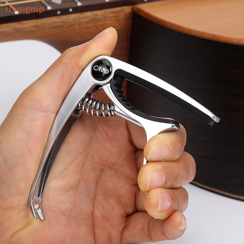 Kẹp Capo Bằng Kim Loại Cho Đàn Guitar Acoustic / Điện / Cổ Điển