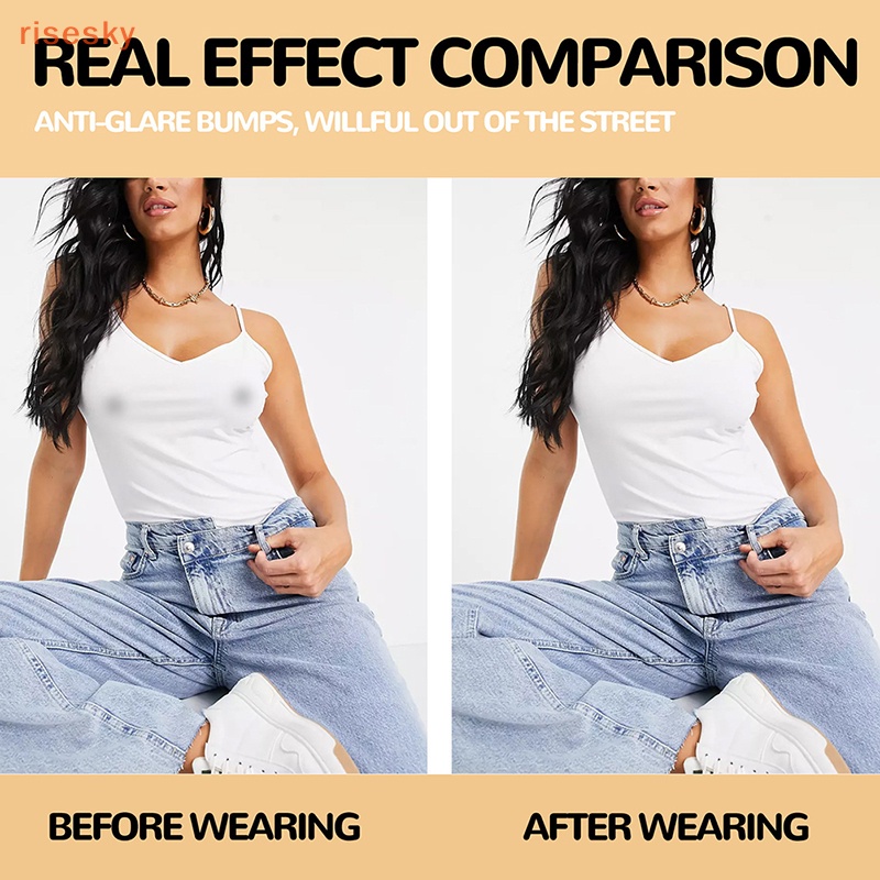 1 Cặp Vỏ Bọc Núm Ti Giả Bằng Silicone Tự Dính Tái Sử Dụng Cho Nữ