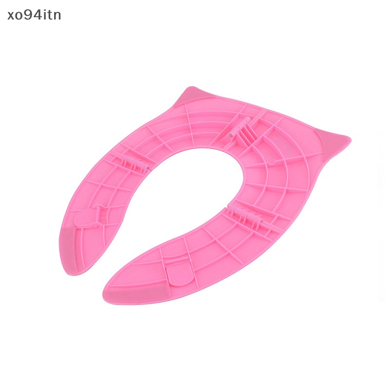 Đệm Lót Bồn Cầu Di Động Họa Tiết Hoạt Hình Nhiều Màu Sắc Cho Bé