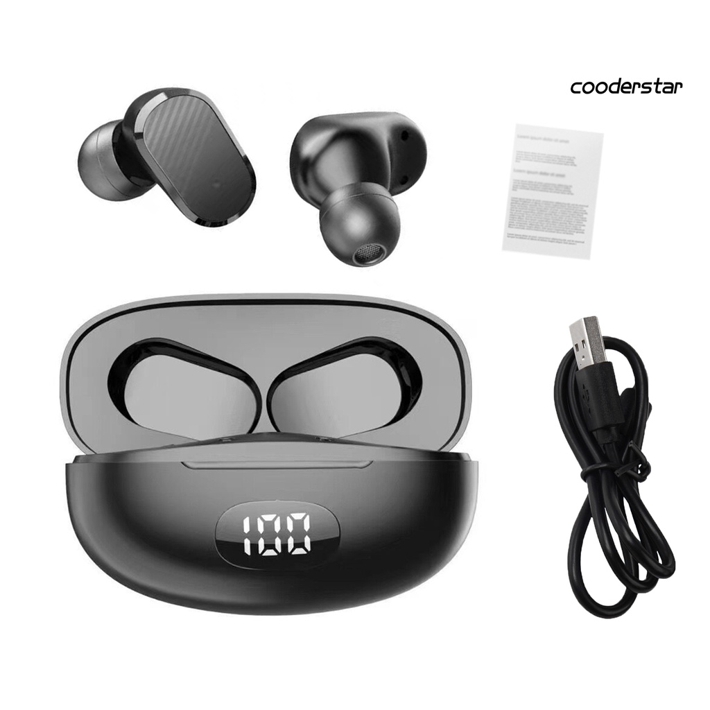 1 Bộ Tai Nghe Không Dây Bluetooth 5.2 Công Suất 5.2 Màn Hình LED Giảm Tiếng Ồn Kiểm Soát Âm Thanh Nổi